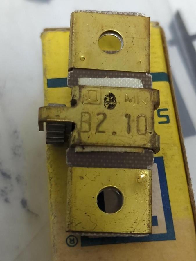 SQUARE D,B2.10,OVERLOAD RELAY THERMAL UNIT NOS