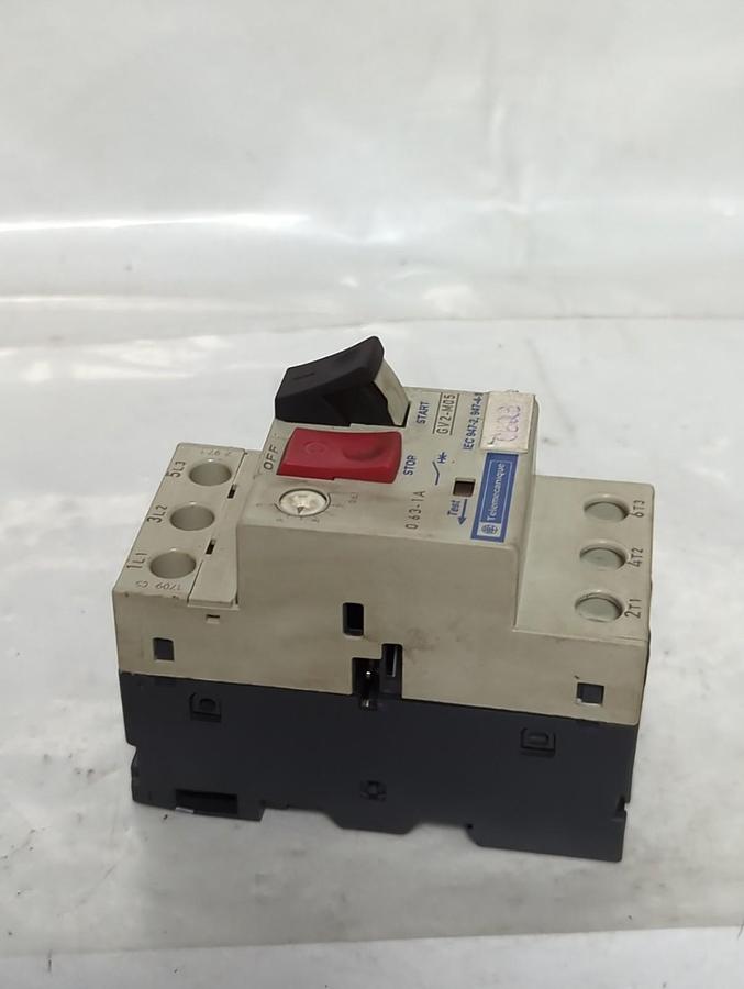 Used TELEMECANIQUE,GV2-M05,MOTOR STARTER CIRCUIT BREAKER PRE-OWNED