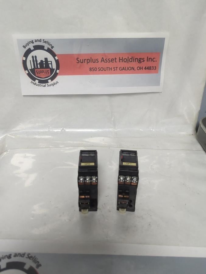 Used MATSUSHITA,BAC112105,CIRCUIT BREAKER CP-C LOT OF 2 PRE-OWNED