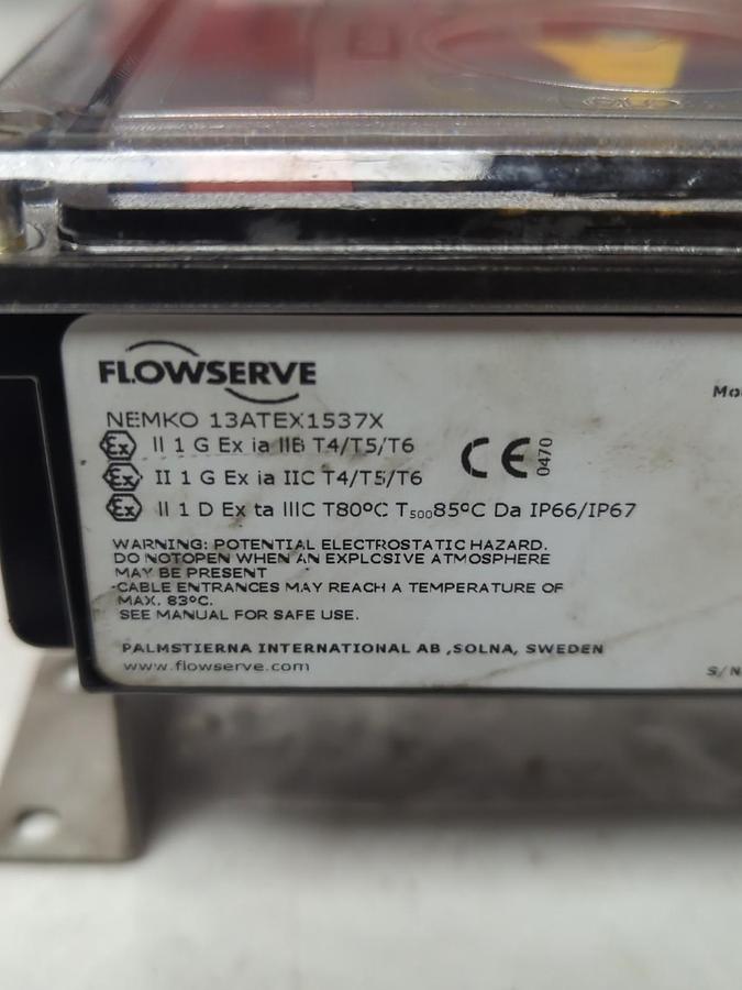 Used FLOWSERVE,PSWM2AP22M115,SWITCH BOX 28V 45mA 315mW 1nF 1uH PRE-OWNED