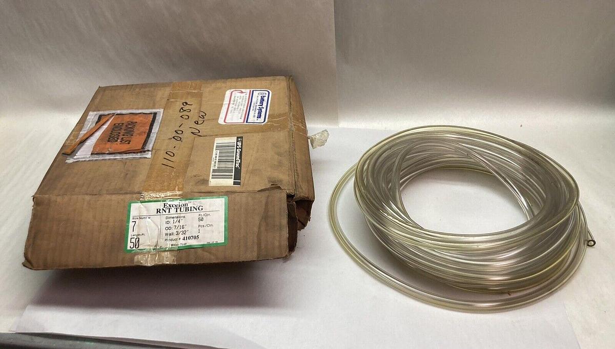 Excelon,410705,RNT Tubing 50 FT Roll 1/4" ID 7/16 OD