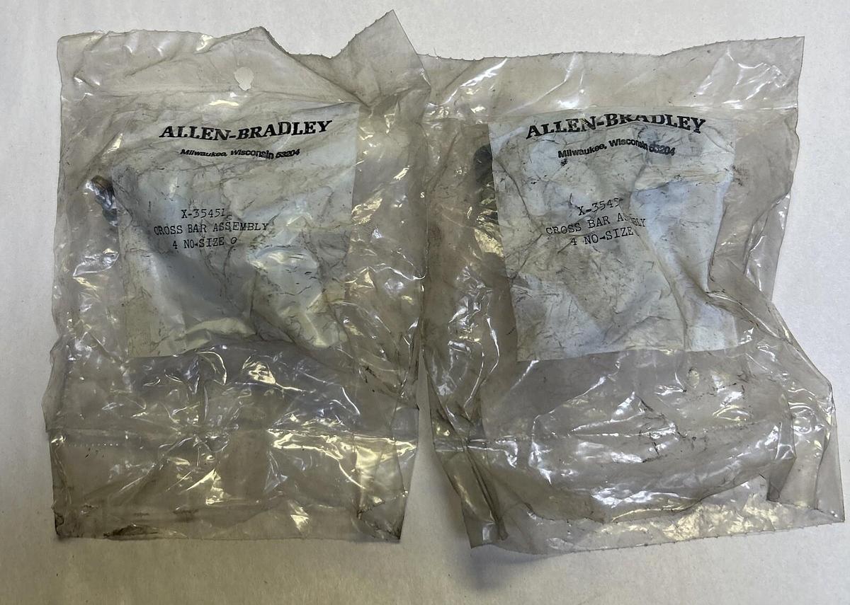 ALLEN BRADLEY,X-35451,CROSS BAR ASSEMBLY LOT OF 2 NOS