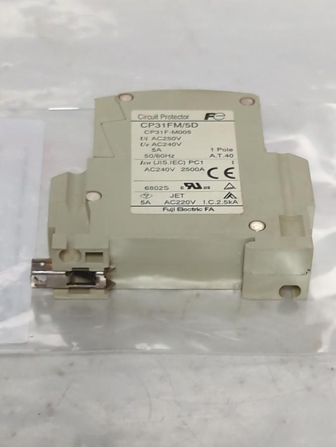 Used FUJI,CP31FM/5D,CIRCUIT BREAKER 5 AMP PRE-OWNED