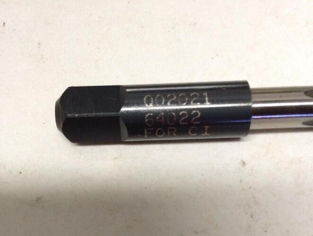 New England Tap,Q02021,4-Flute Plug 5/16-18 H3 for C.I 64022 BOX of 6