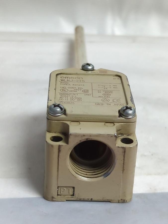 Used OMRON,WLNJ-2TS,LIMIT SWITCH A600 TYPE 3 4 & 14 PRE-OWNED