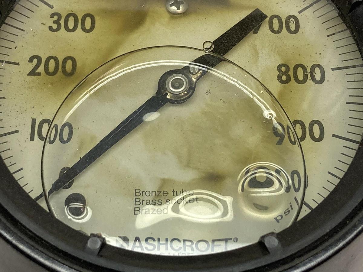 Ashcroft,0-1000psi,Pressure Gauge