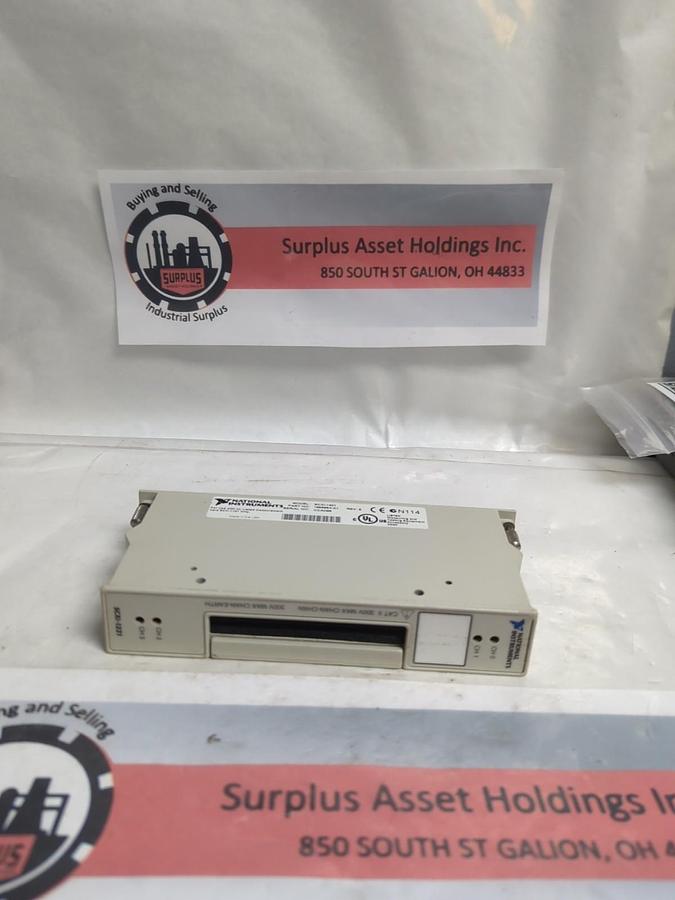 Used NATIONAL INSTRUMENTS,185696A-01,SCXI-1321 REV 5 300V CAN-CHAN 300V CHAN-EARTH