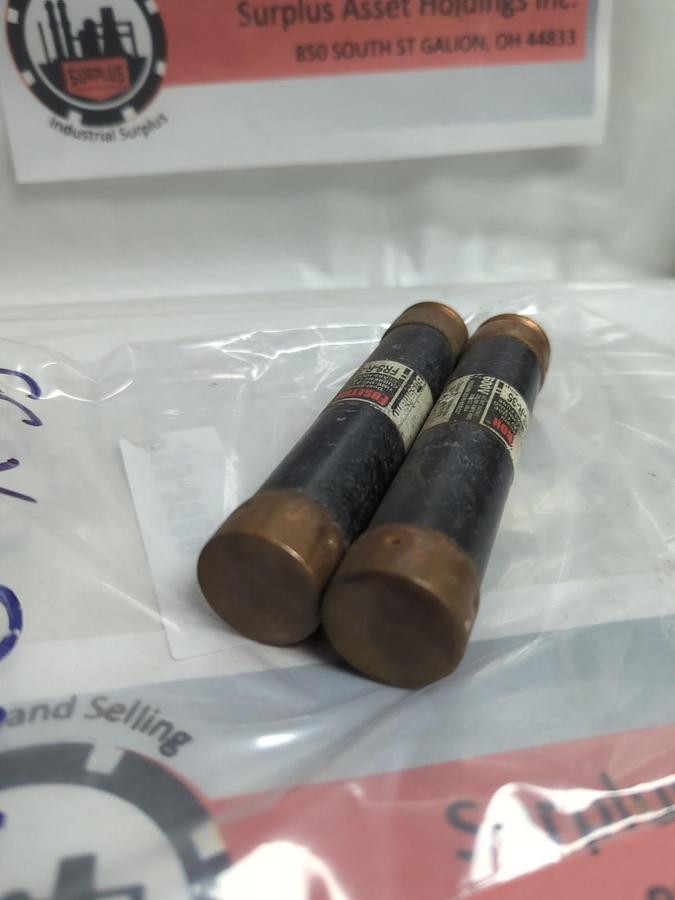 Used COOPER BUSSMANN,FRS-R-35,FUSETRON FUSE 35 AMP LOT OF 2 PRE-OWNED