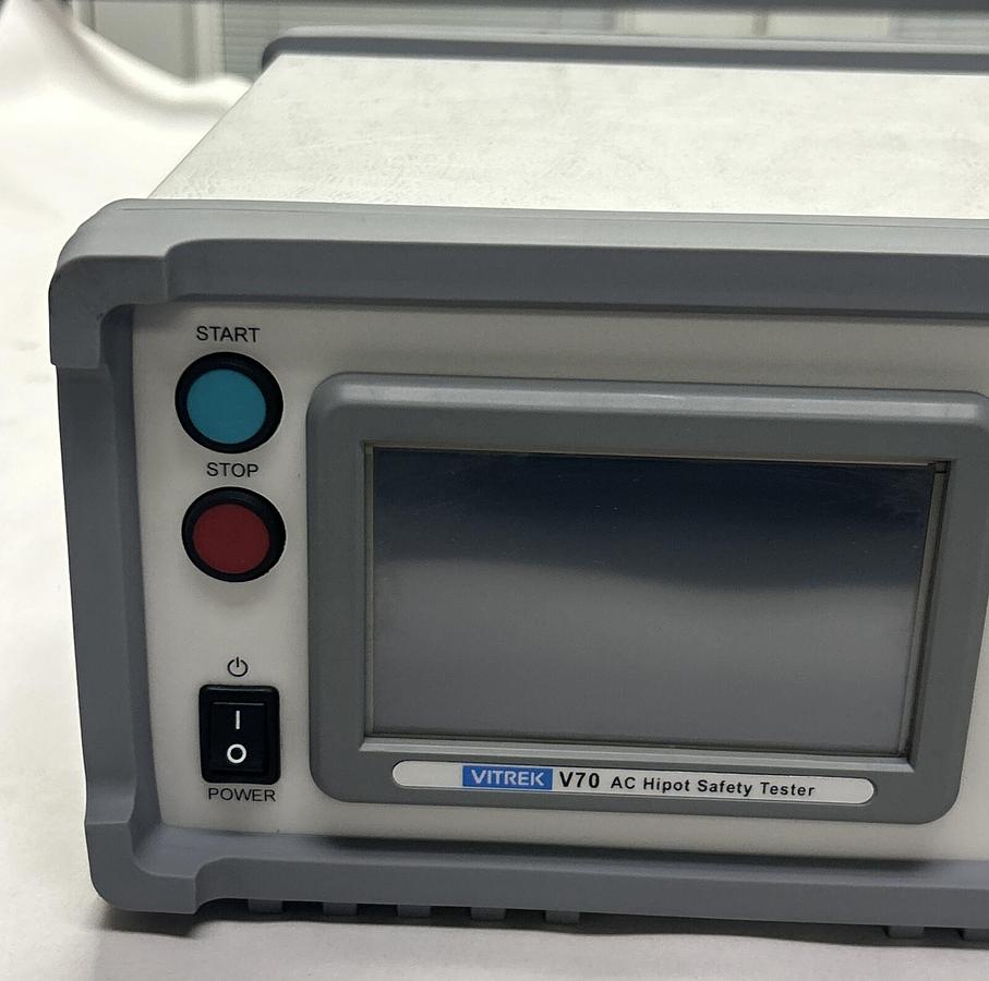 Used VITREK,V70,AC HIPOT SAFETY TESTER