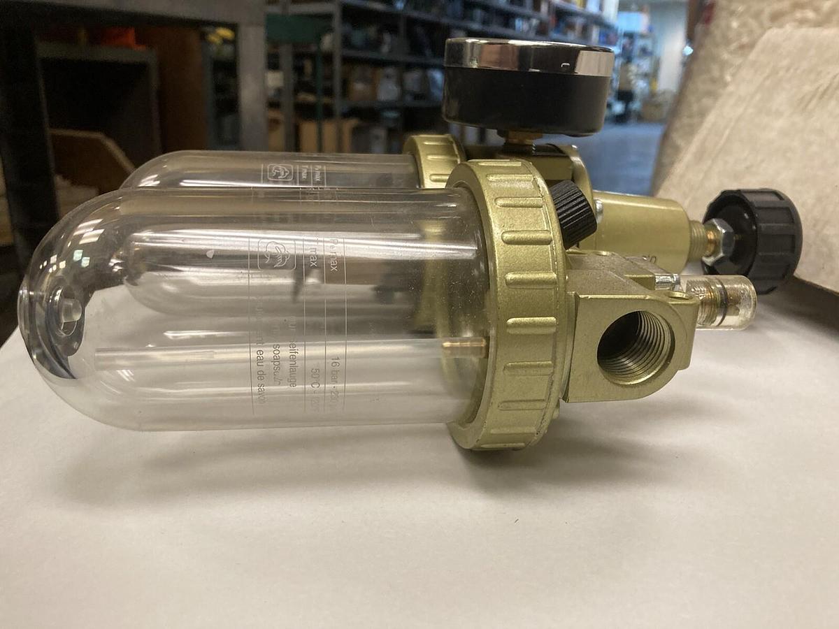 Riegler,861K,Air Filter Maintenance Unit G 1/2 16bar-230psi