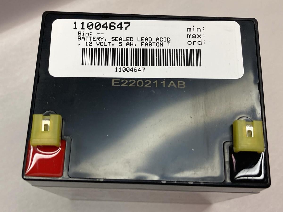 Used Genesis,NP5-12,Rechagrgable Lead Acid Battery 12V 5.0Ah