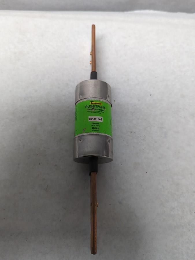 Used COOPER BUSSMANN,FRS-R-150,ENERGY EFFICIENT 150 AMP FUSE PRE-OWNED