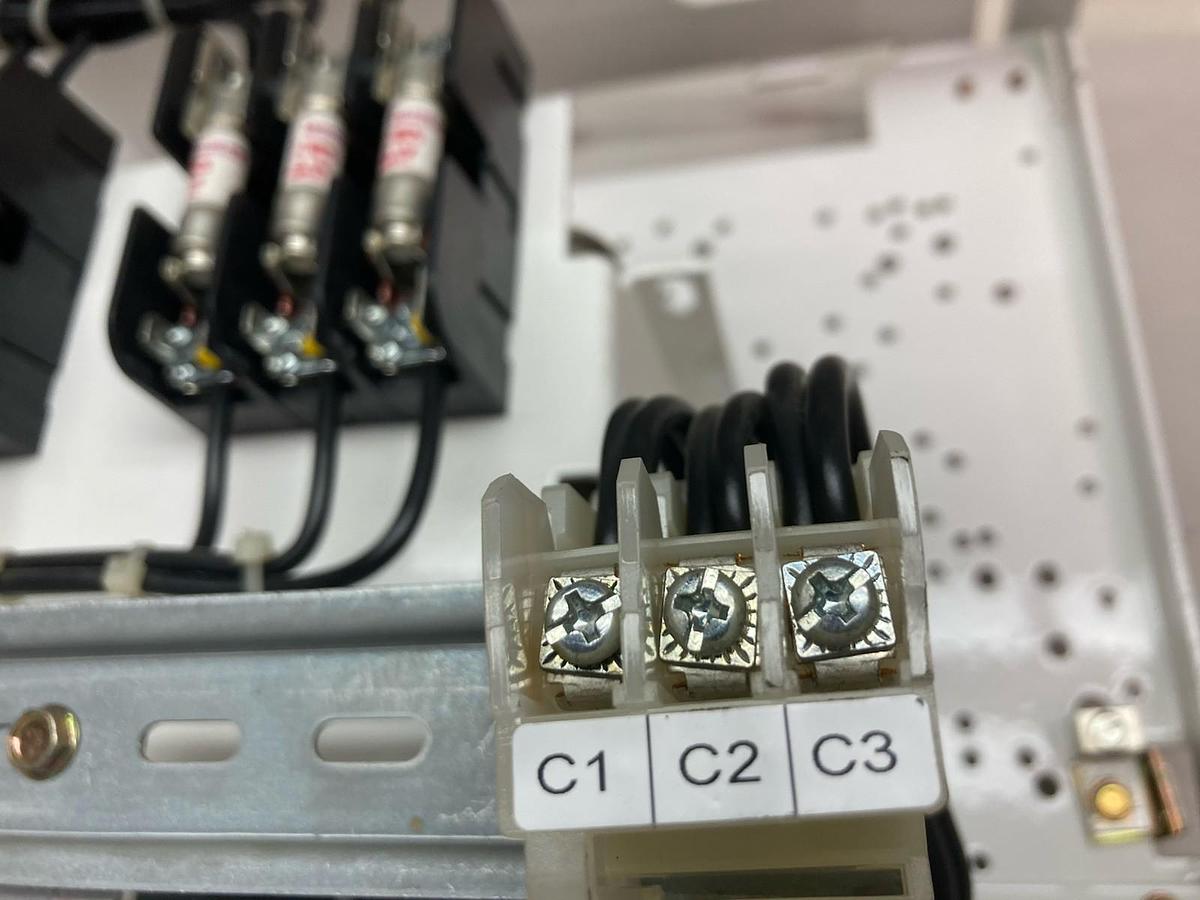 Used GE,E33752,Evolution PFC CAP MCC Bucket 60Hz 480V 15kVAR