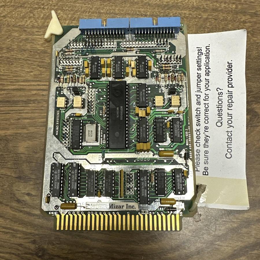Used Mizar,MDX-SIO-2,Circuit Board