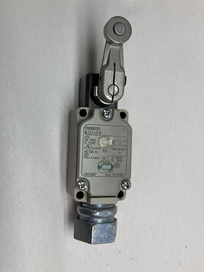 Omron,WLCA2-LD-N,Limit Switch 10A 115VDC
