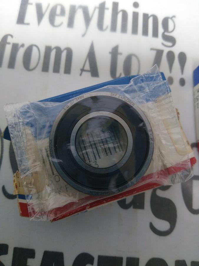 SKF,6003 2RSJEM,DEEP GROOVE BALL BEARING DOUBLE SEALED LOT OF 3 NOS