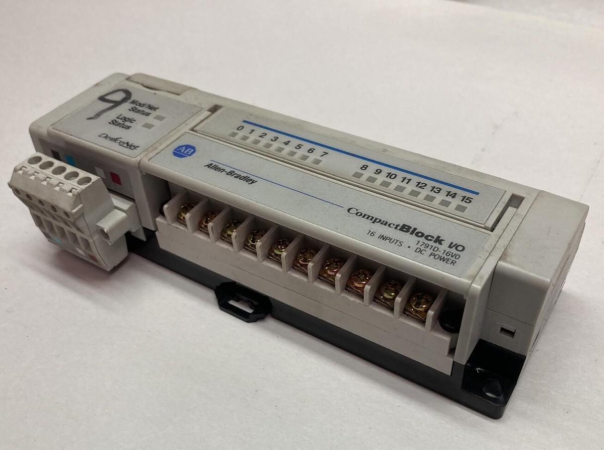 Used Allen-Bradley,1791D-16V0,Compact Block I/O Module