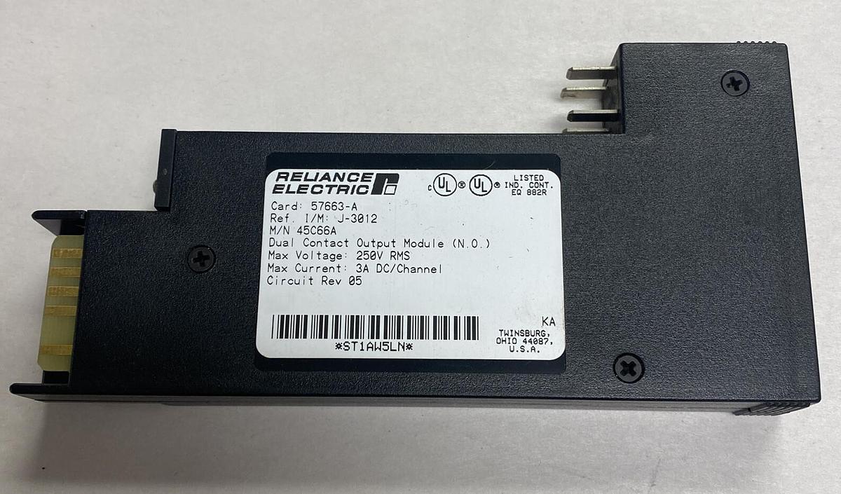 Reliance Electric Automate,45C66A,Output Module 57663-A NOS