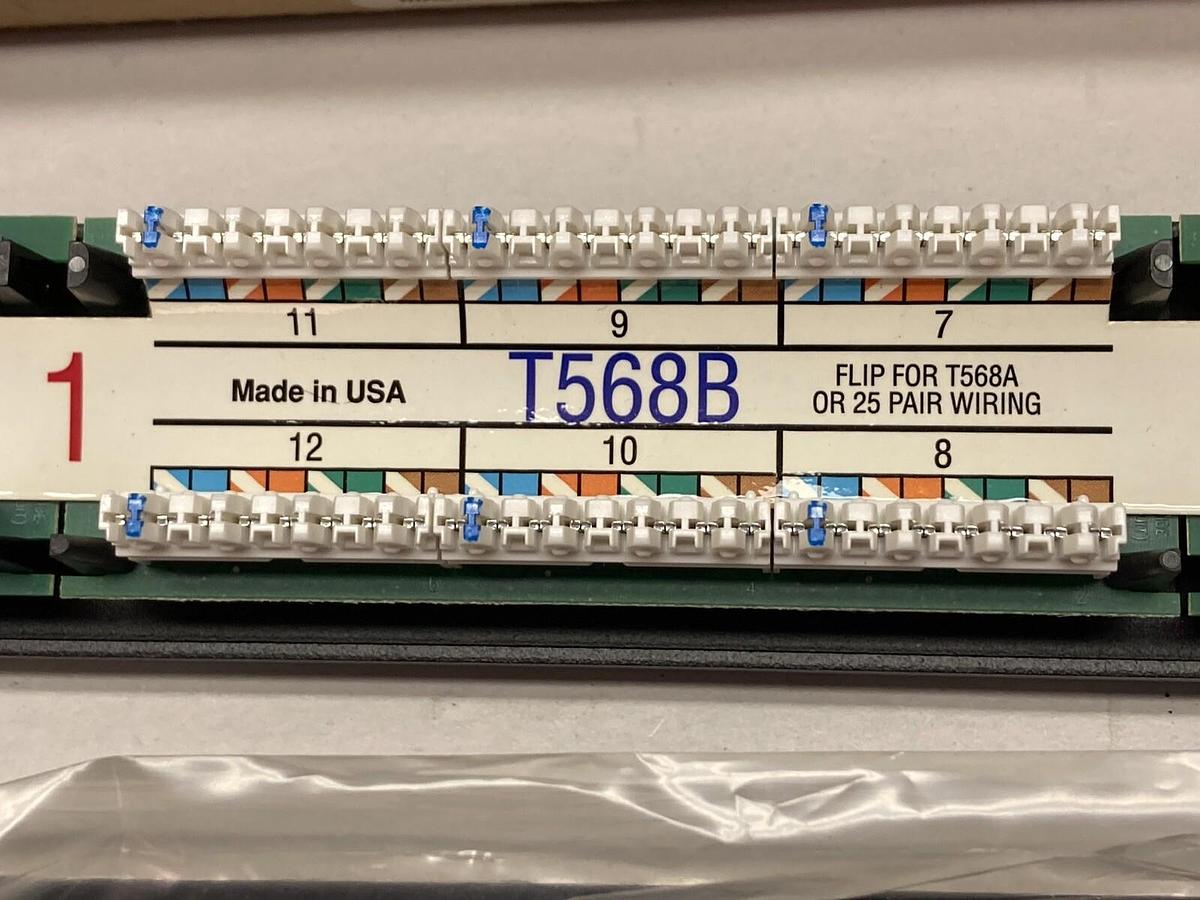 Leviton,255-5G596-U24,Universal 5E Patch Panel