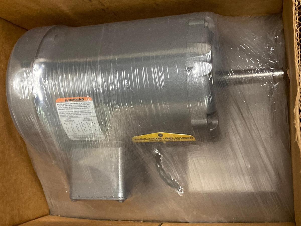 Used Baldor-Reliance,M3538,3-Phase General Purpose Motor 1/2 Hp 56 Frame 230/460V