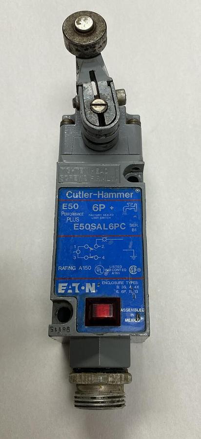 Used Cutler-Hammer,E50SAL6PC,Limit Switch