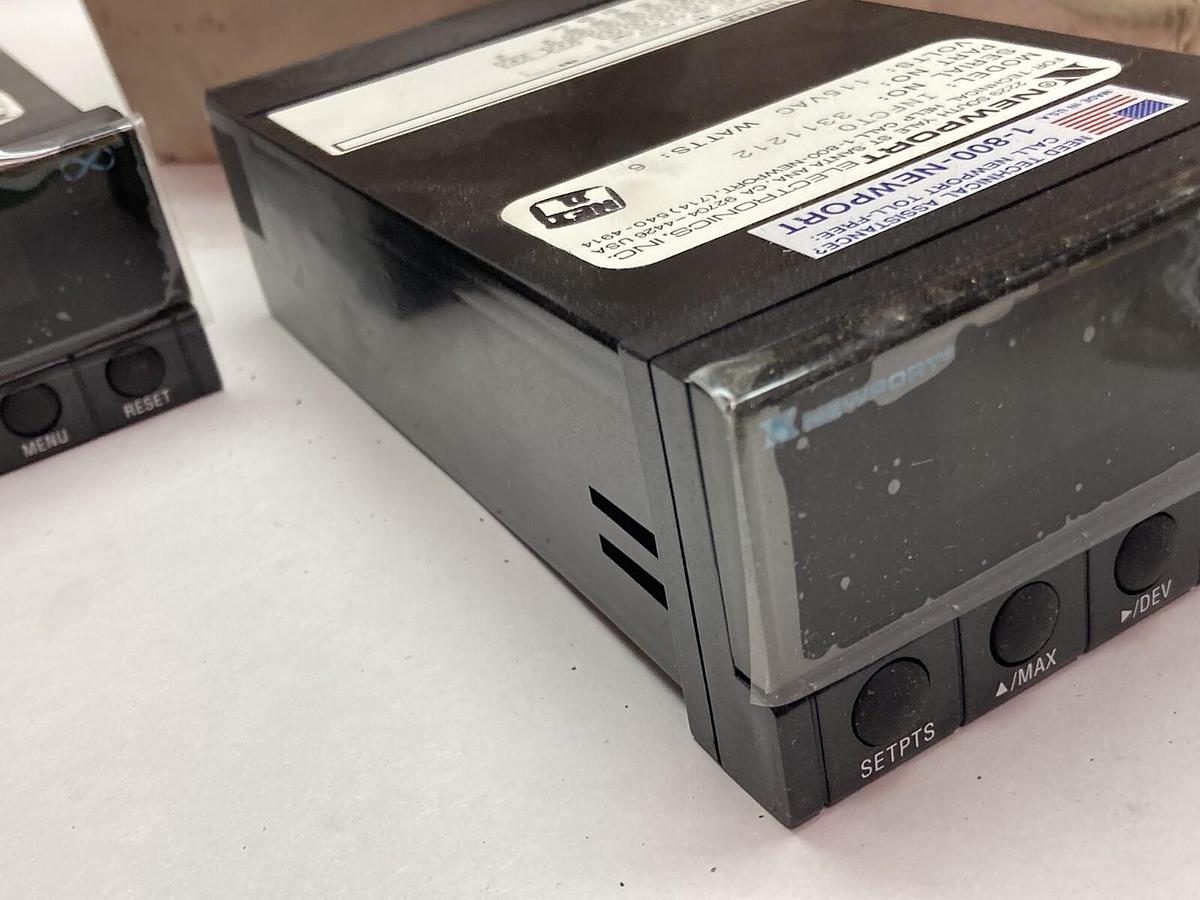 Newport Electronics,INFCT0,Thermocoupler Meter 115VAC 6W LOT OF 2