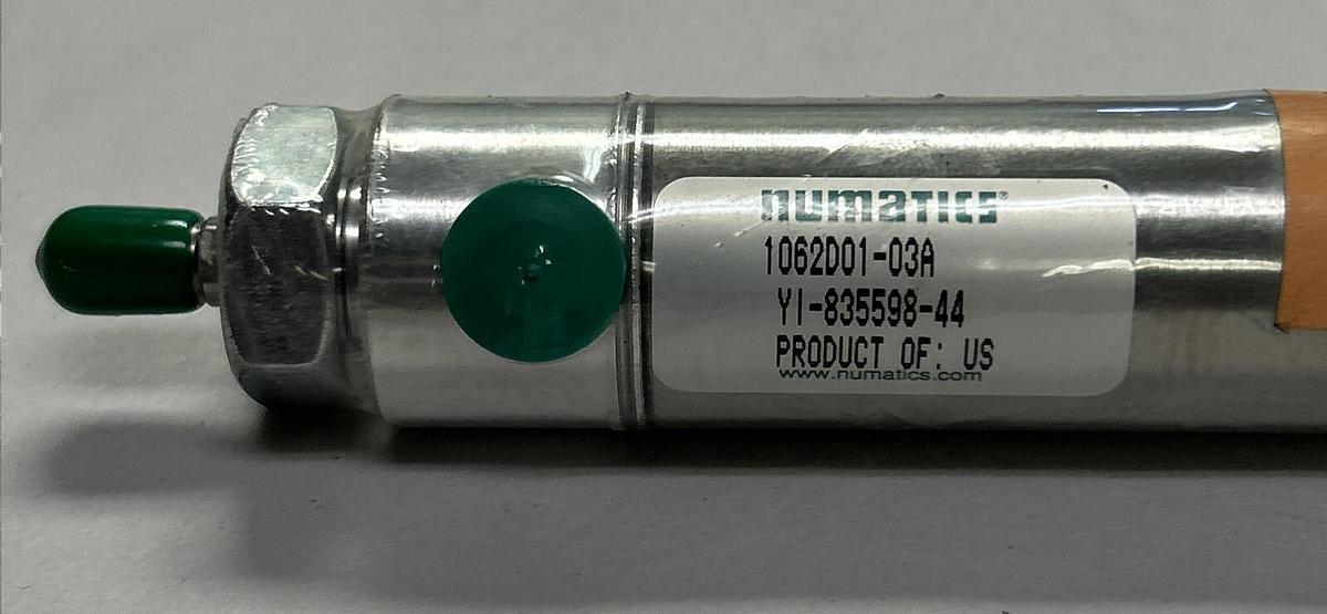 Used NUMATICS,1062D01-03A,PNEUMATIC CYLINDER NEW