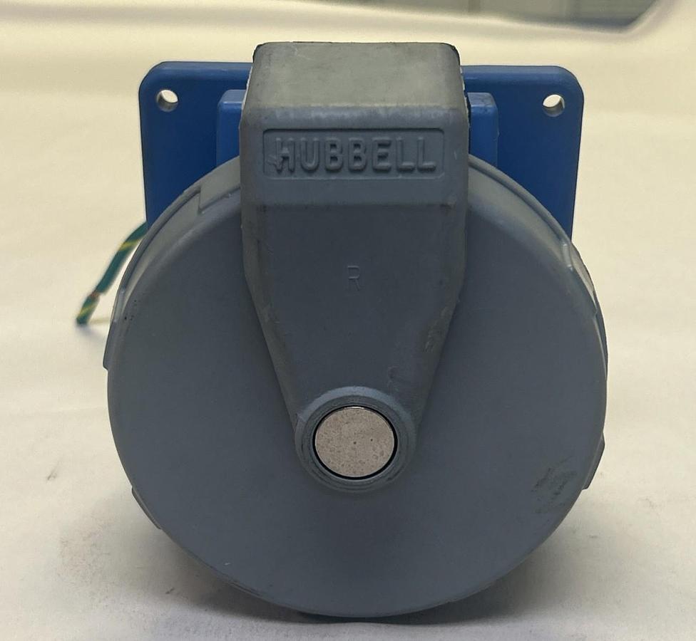 HUBBELL,HBL460R9W,PIN & SLEEVE RECEPTACLE 60A 250V NOS