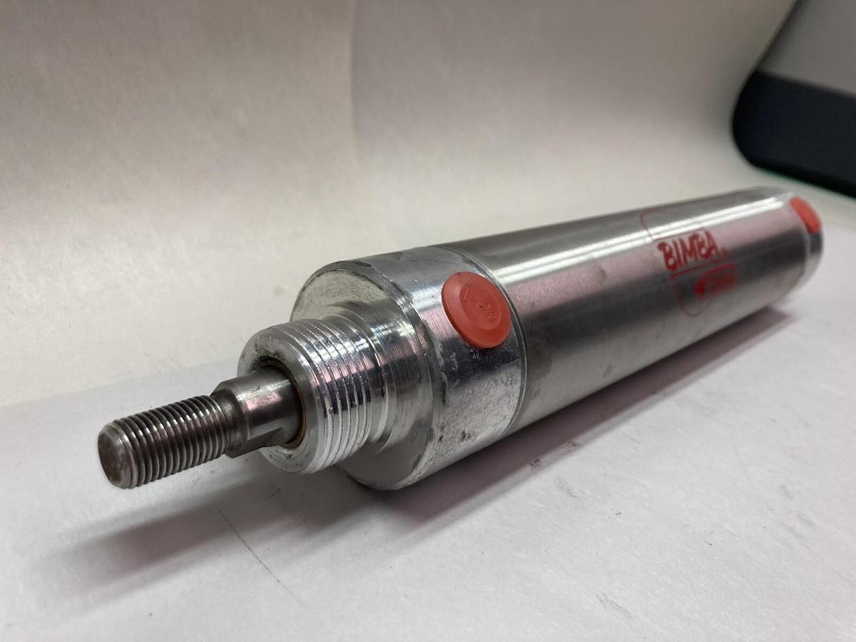 Used Bimba,316-DXP,Stainless Pneumatic Cylinder