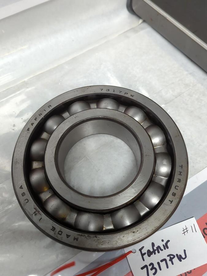 Used FAFNIR,7317PW,THRUST BALL BEARING PRE-OWNED
