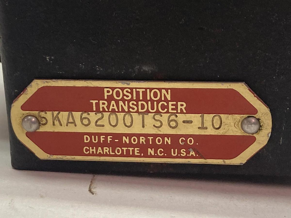 Used Duff-Norton,SKA6200TS6-10,Position Transducer