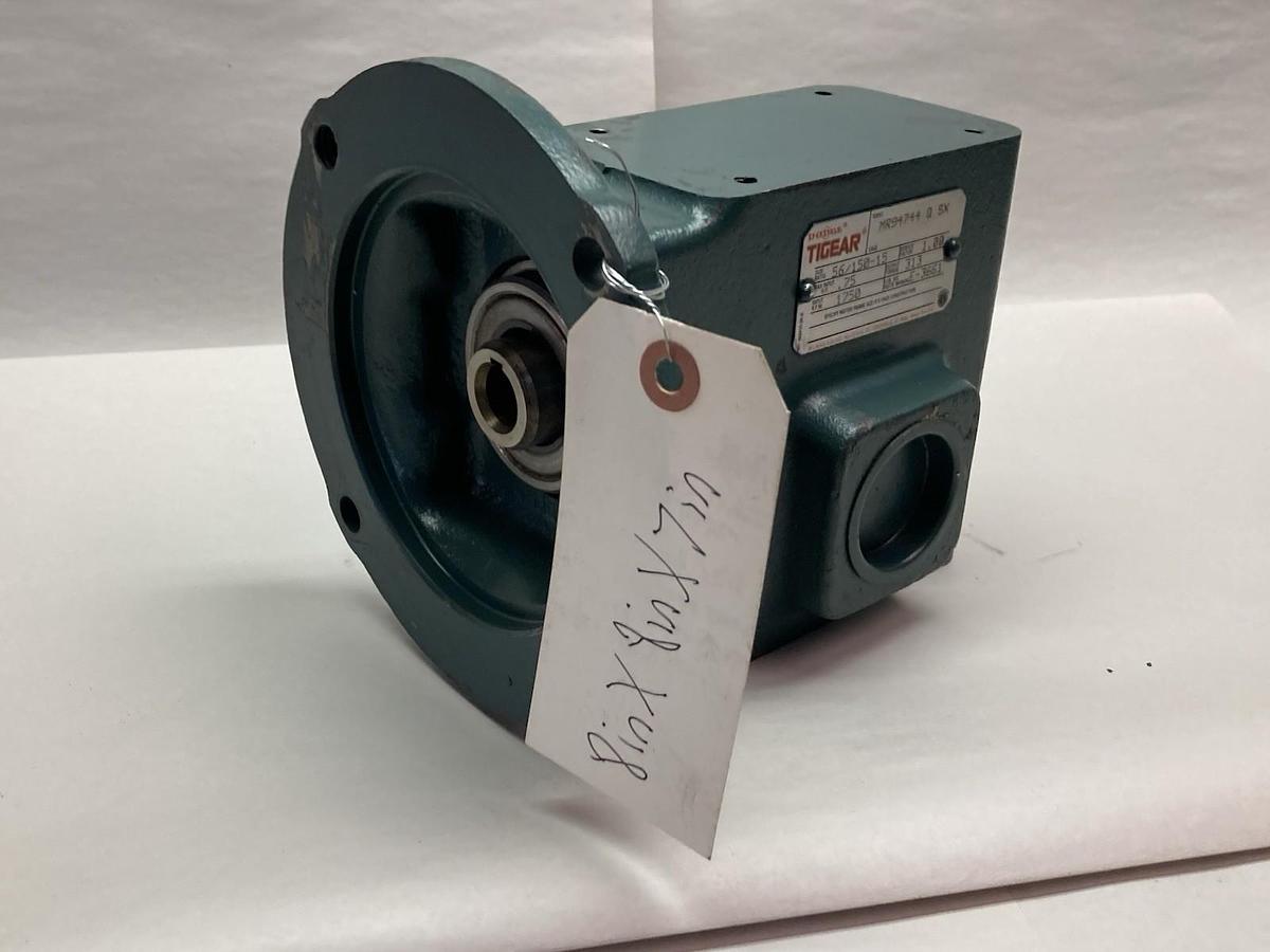 Tigear,MR94744 Q SX,Gear Reducer 0.75Hp 1750rpm Size 56 Ratio 150-15:1