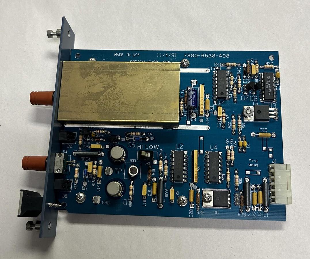 Used WEED,7880-6538-498,OPTICAL INTERFACE MODULE