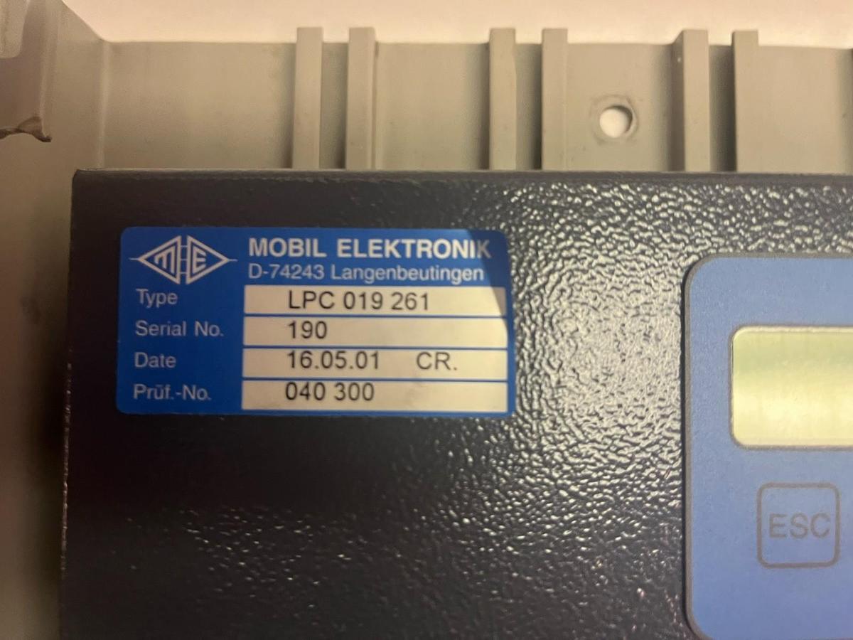 Used MOBIL ELEKTRONIK,LPC-019-261,STEERING COMPUTER CONTROL UNIT