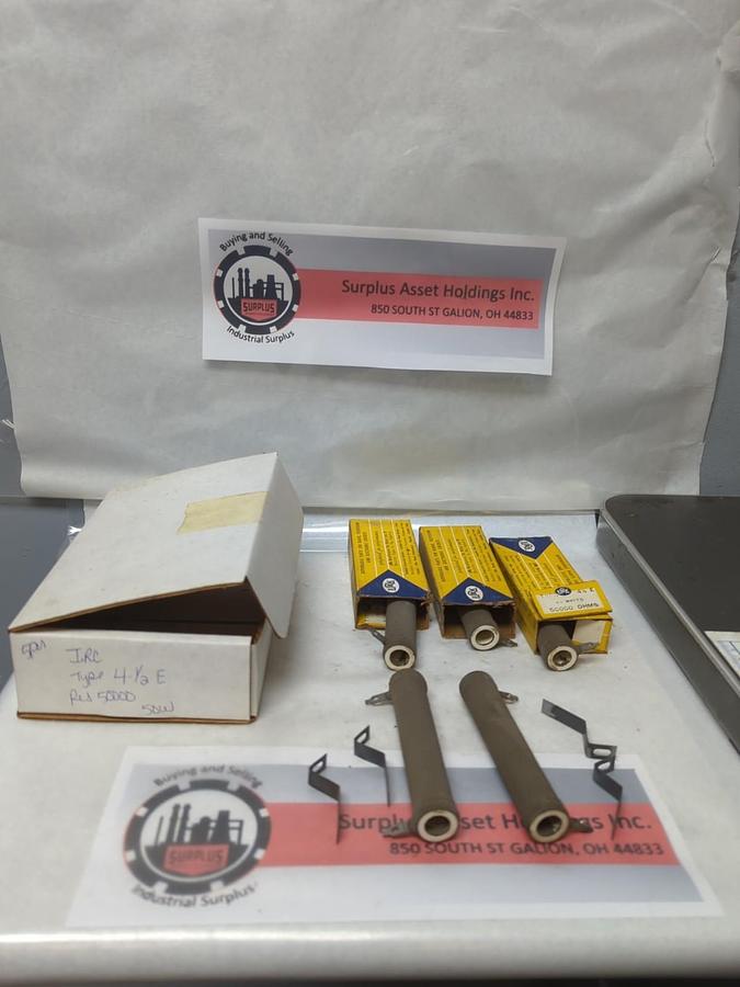 I.R.C.,4-1/2 E,RESISTOR 5000 50 WATT LOT OF 5 NOS