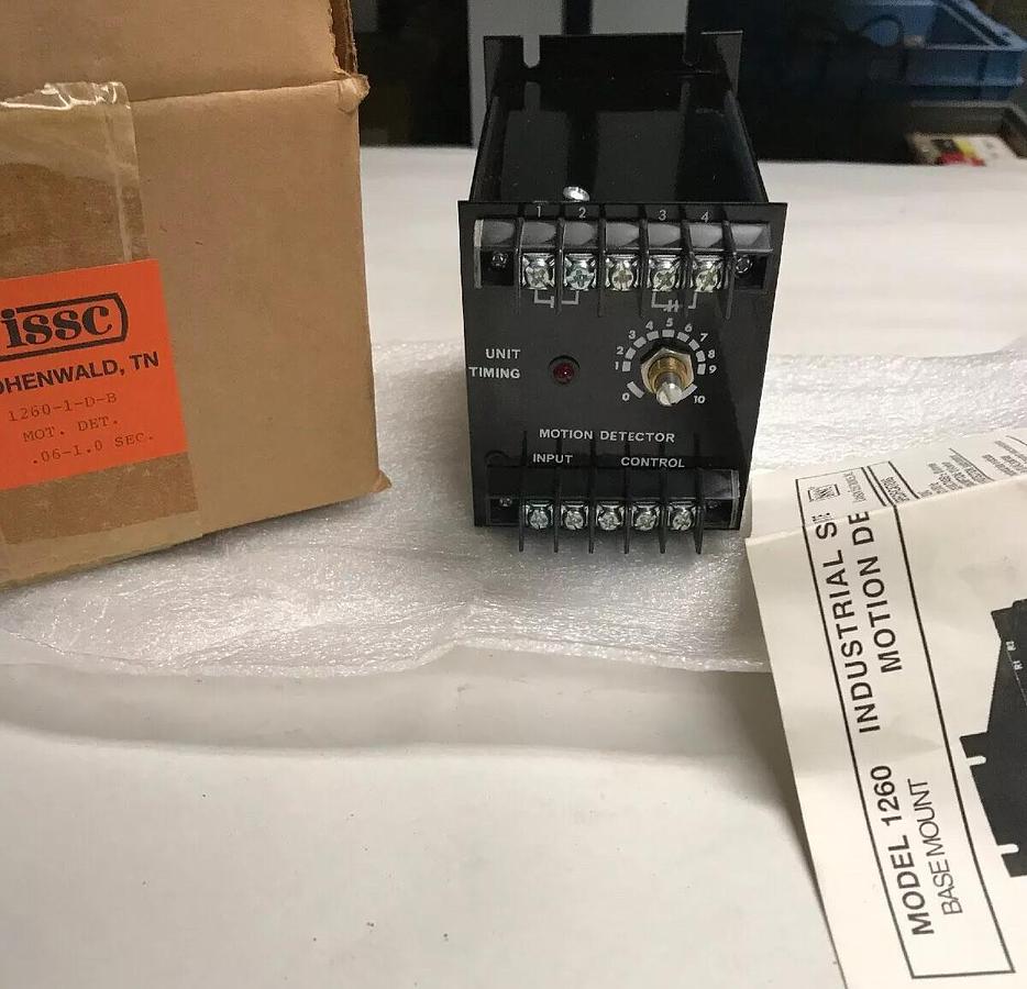 Used ISSC Kanson Electronics,1260-1-D-B,Motion Detector