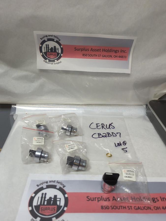 CERUS,CB2BD7,SELECTOR SWITCH BLACK LOT OF 5 NOS