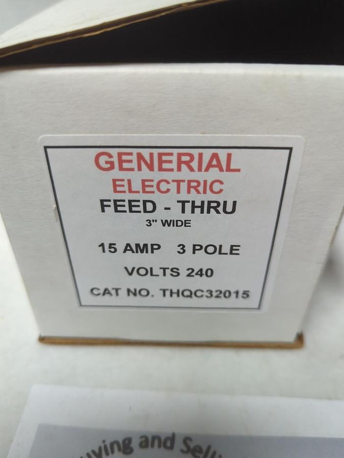 Used GENERAL ELECTRIC,THQC32015,CIRCUIT BREAKER 15 AMP 3-POLE PRE-OWNED