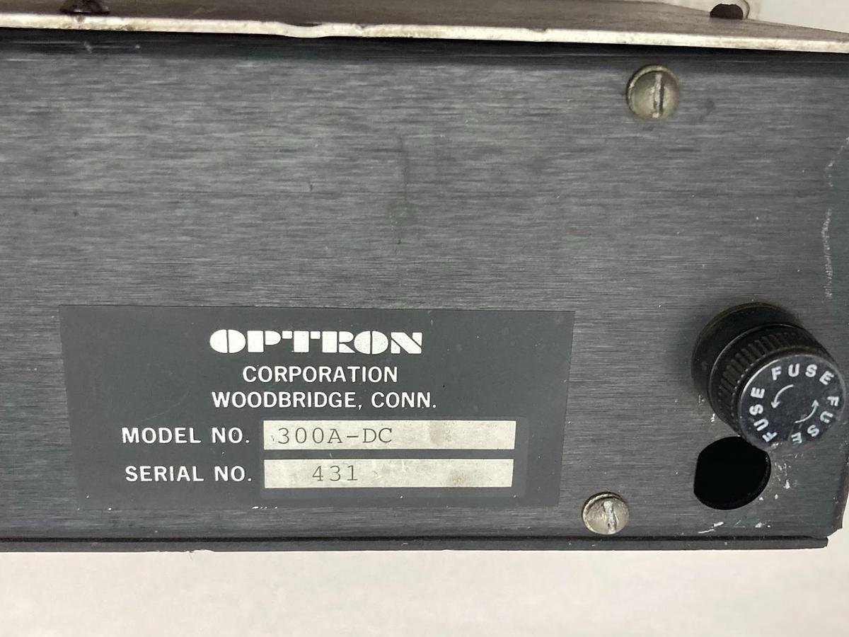 Used Optron,300A-DC,Head Unit