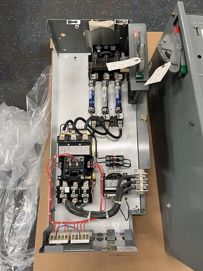 Used ALLEN BRADLEY,2112B,2100 SERIES SIZE 3 32" FUSED MCC BUCKET