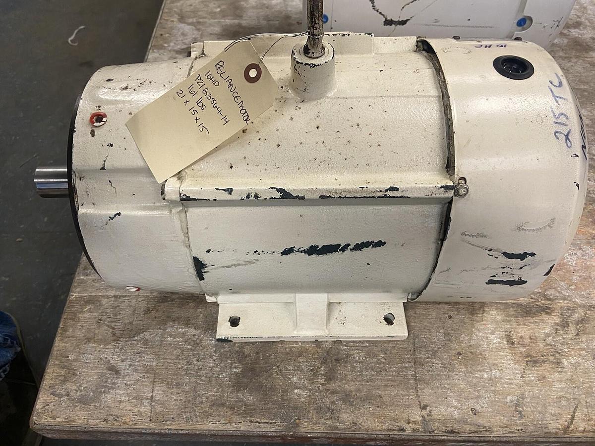 Used Reliance,P21G3864-14,10Hp Motor 1755RPM 230/460V 215TC 230V/460V