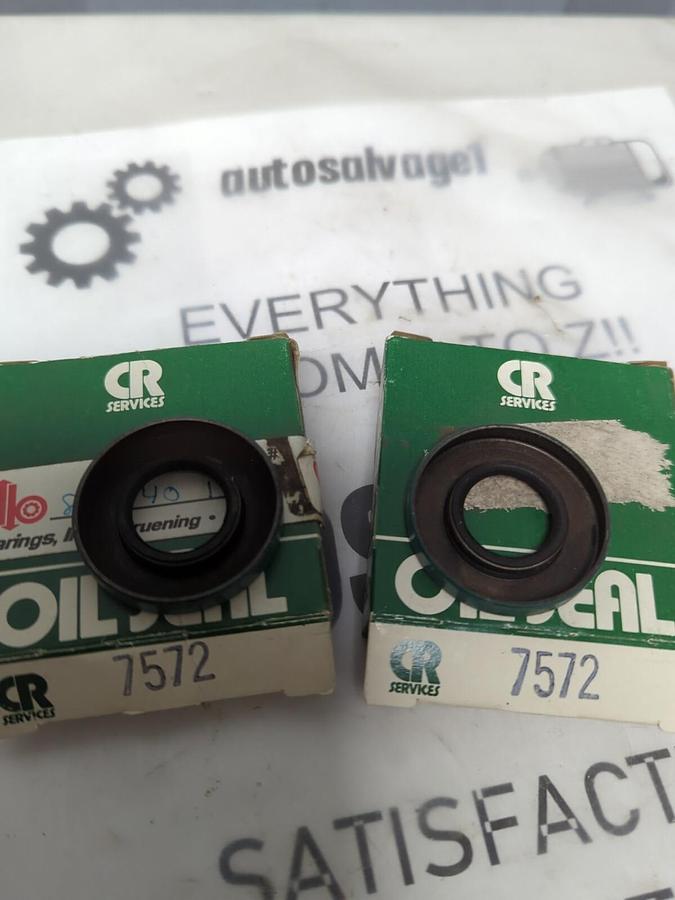 CHICAGO RAWHIDE,7572,OIL SEAL LOT OF 2 NOS