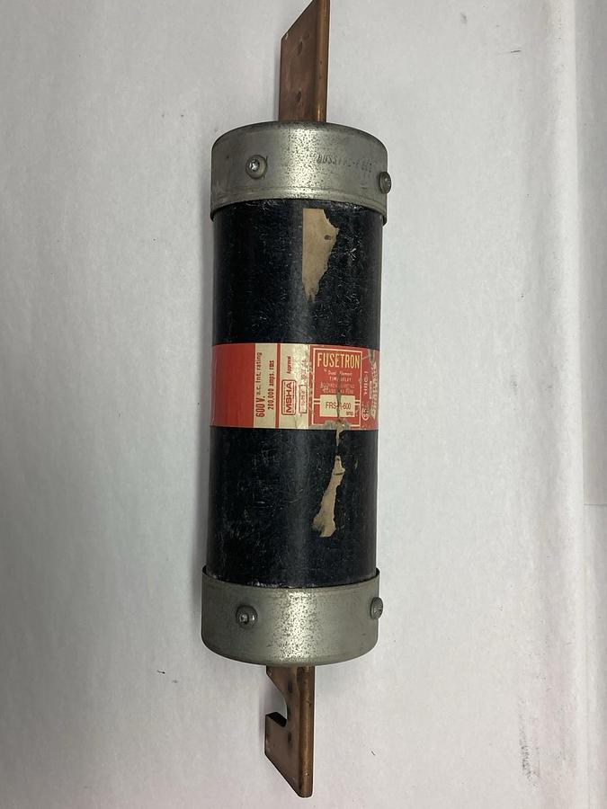 Used Fusetron,FRS-R-600,Time Delay Fuse