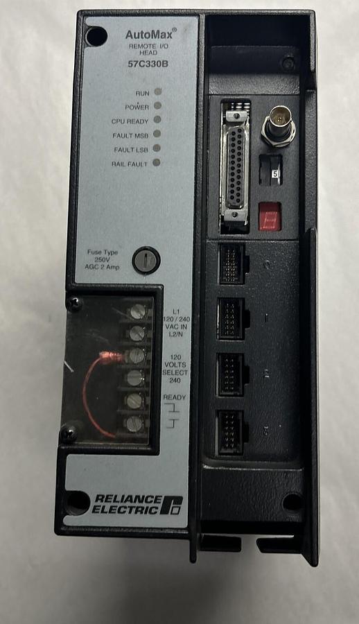 Used RELIANCE,57C330B,REMOTE I/O HEAD