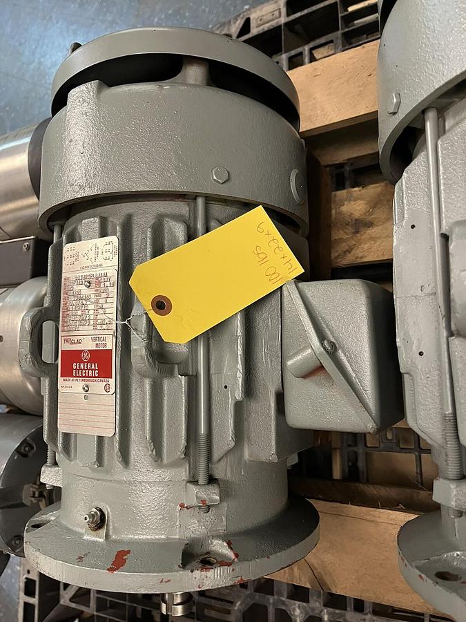 GE,5K182QP4JA6A,TRI CLAD VERTICAL MOTOR 3HP 1760RPM 230/460V L182HP10
