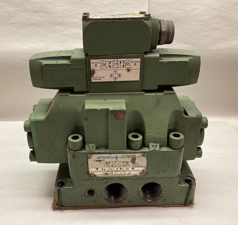 Used Vickers,F3-DG5S-8-2C-WB-10,Hydraulic Valve Assembly