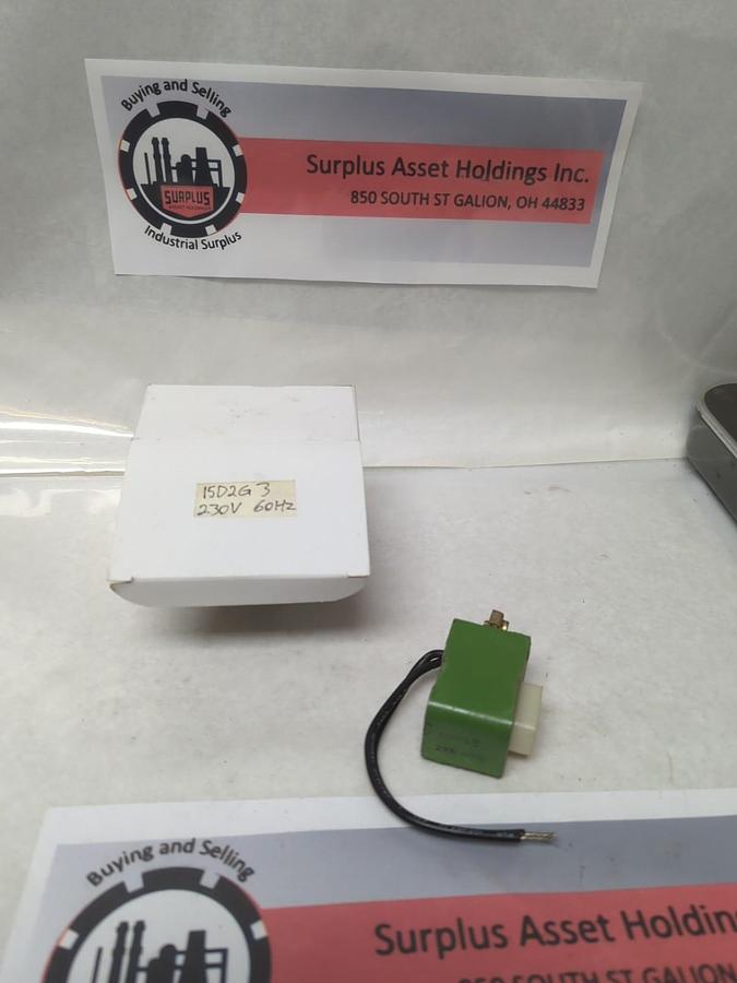 Used GENERAL ELECTRIC,15D2G3,COIL 230V 60HZ PRE-OWNED