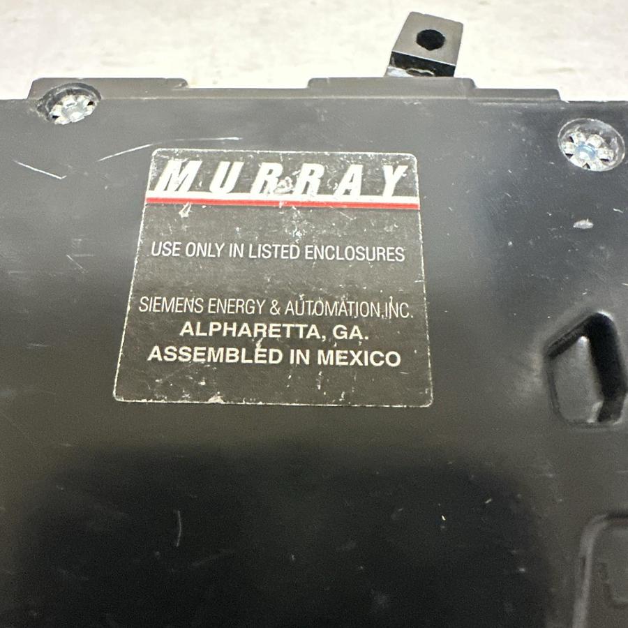 Used Murray,A1CB120A,15 Amp 2 Pole Arc Fault Circuit Breaker