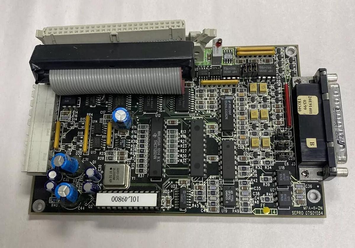 Used SEPRO,07S01054 MPA-II-ZN,PC BOARD