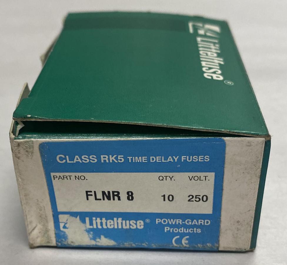 Littelfuse,FLNR8,Fuse Lot Of 10 NOS
